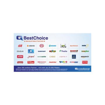 20,– € BestChoice Gutschein